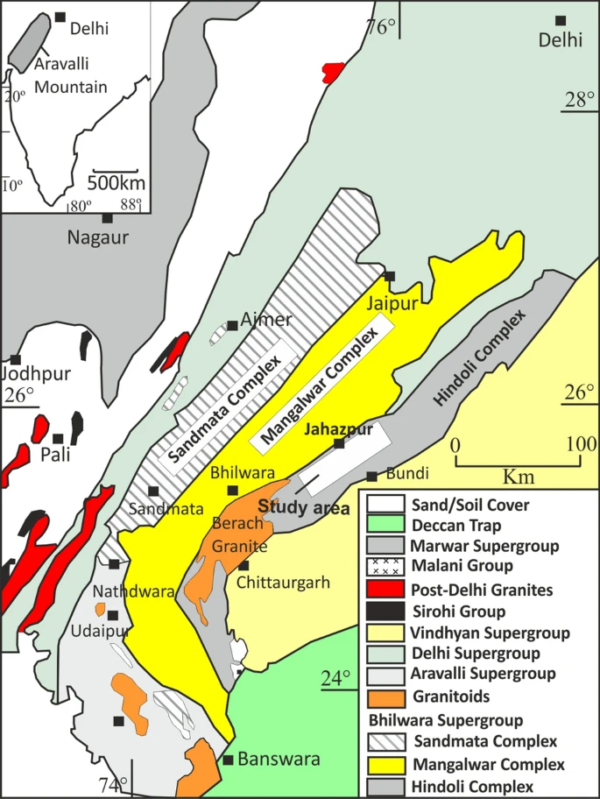 Aravalli Delhi fold belt - opengeology.in